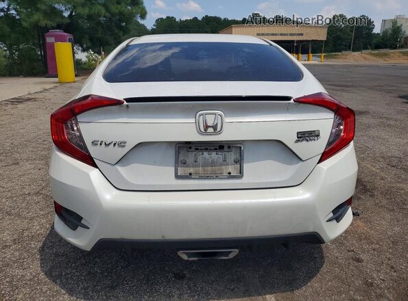 2HGFC2F87LH582951 2020 HONDA CIVIC White Widok z tyłu