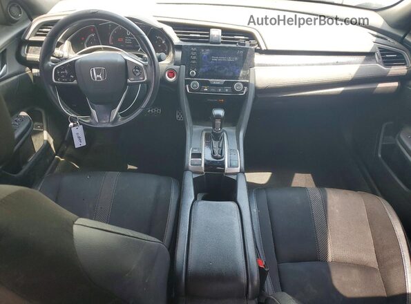 2HGFC2F87LH582951 2020 HONDA CIVIC White Widok deski rozdzielczej