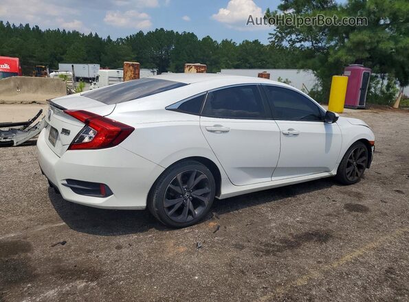 2HGFC2F87LH582951 2020 HONDA CIVIC White Tył prawy