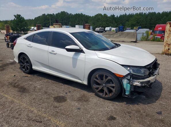 2HGFC2F87LH582951 2020 HONDA CIVIC White Przód prawy