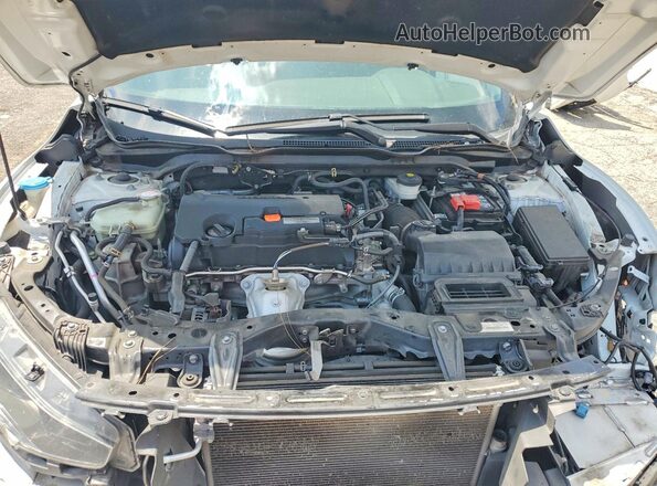 2HGFC2F87LH582951 2020 HONDA CIVIC White Widok wnętrza z tyłu