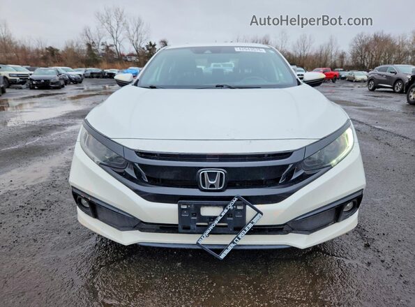 2HGFC2F87LH597255 2020 HONDA CIVIC White Вид спереду