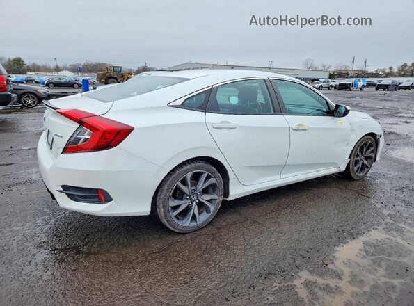 2HGFC2F87LH597255 2020 HONDA CIVIC White Задня права чверть