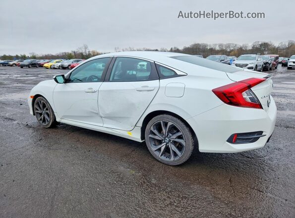 2HGFC2F87LH597255 2020 HONDA CIVIC White Задня ліва чверть