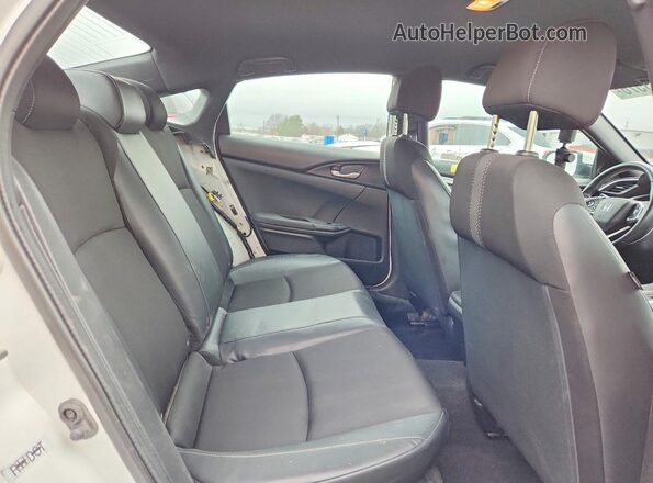 2HGFC2F87LH597255 2020 HONDA CIVIC White Вид задніх сидінь