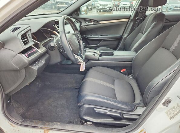 2HGFC2F87LH597255 2020 HONDA CIVIC White Вид салону спереду