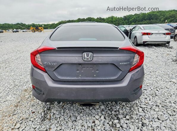 2HGFC2F87MH501710 2021 HONDA CIVIC Gray Vista trasera