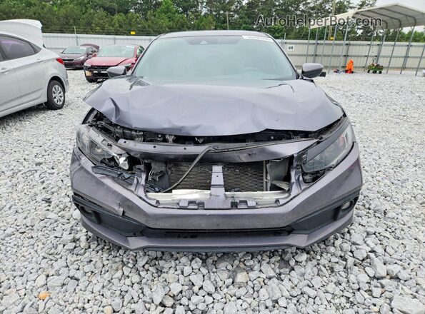 2HGFC2F87MH501710 2021 HONDA CIVIC Gray Vista frontal