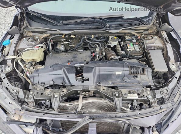 2HGFC2F87MH501710 2021 HONDA CIVIC Gray Vista interior trasera
