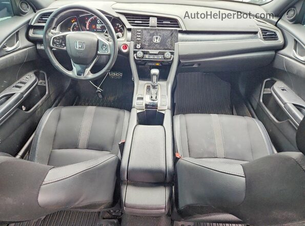 2HGFC2F87MH501710 2021 HONDA CIVIC Gray Vista del salpicadero