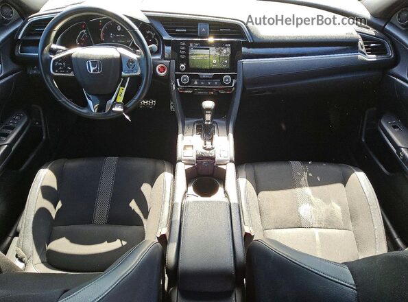 2HGFC2F87MH520077 2021 HONDA CIVIC Gray წინა პანელის ხედი