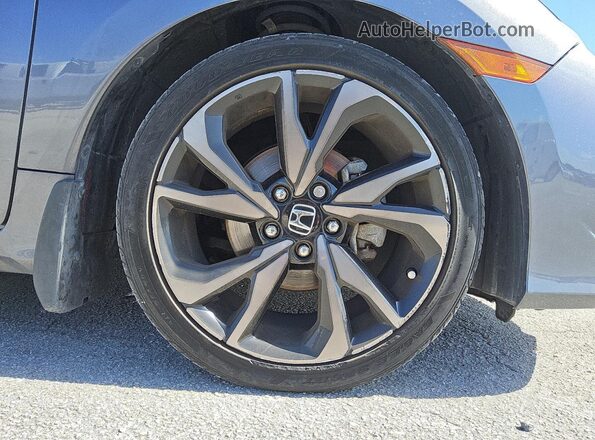 2HGFC2F87MH520077 2021 HONDA CIVIC Gray 