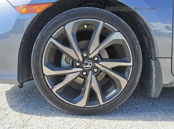 2HGFC2F87MH520077 2021 HONDA CIVIC Gray 