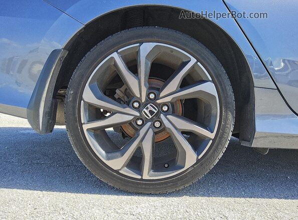 2HGFC2F87MH520077 2021 HONDA CIVIC Gray 