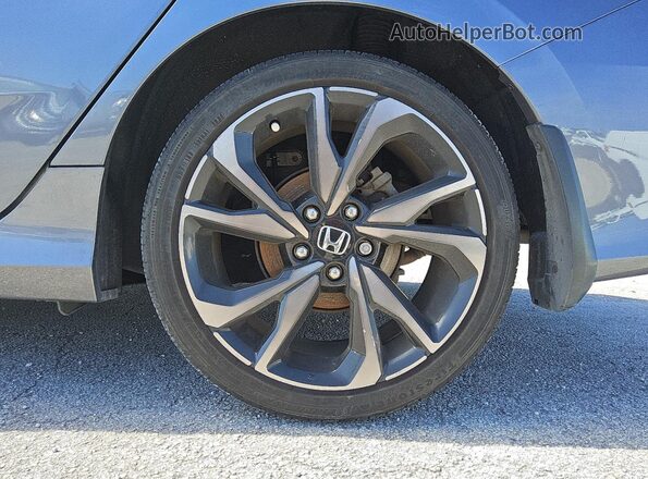 2HGFC2F87MH520077 2021 HONDA CIVIC Gray 