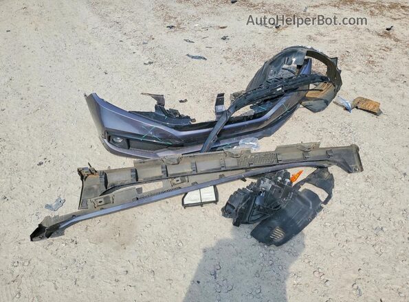 2HGFC2F87MH523643 2021 HONDA CIVIC Gray Engine compartment view
