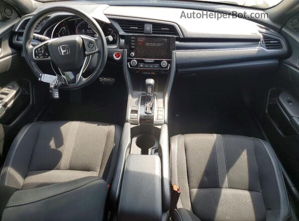 2HGFC2F87MH523643 2021 HONDA CIVIC Gray Dashboard view