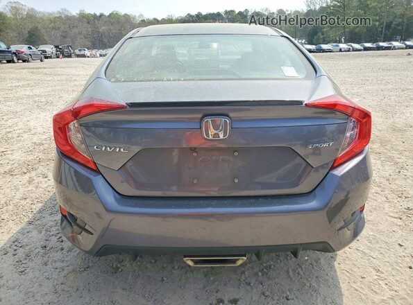 2HGFC2F87MH523643 2021 HONDA CIVIC Gray Rear view