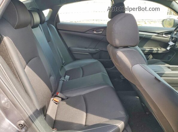 2HGFC2F87MH523643 2021 HONDA CIVIC Gray Rear seats view