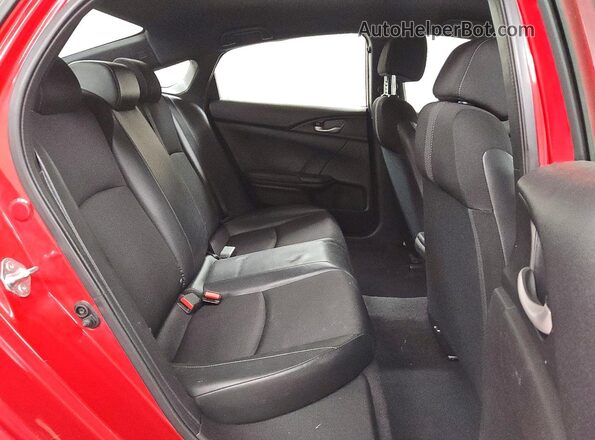 2HGFC2F87MH552382 2021 HONDA CIVIC Красный Вид задних сидений