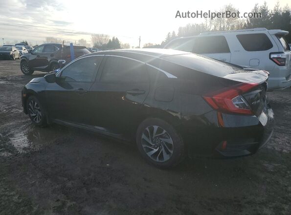 2HGFC2F88GH022684 2016 HONDA CIVIC Black Задня ліва чверть