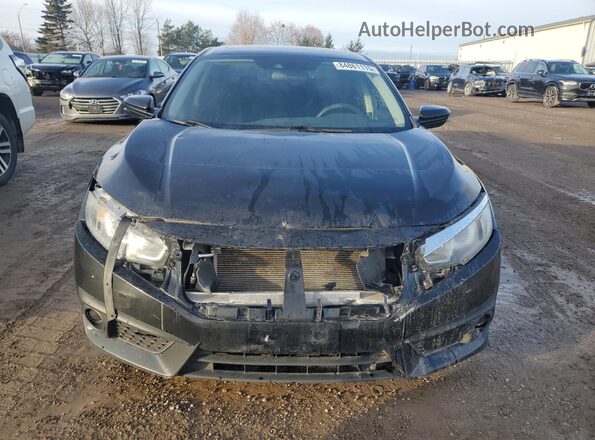2HGFC2F88GH022684 2016 HONDA CIVIC Black Вид спереду