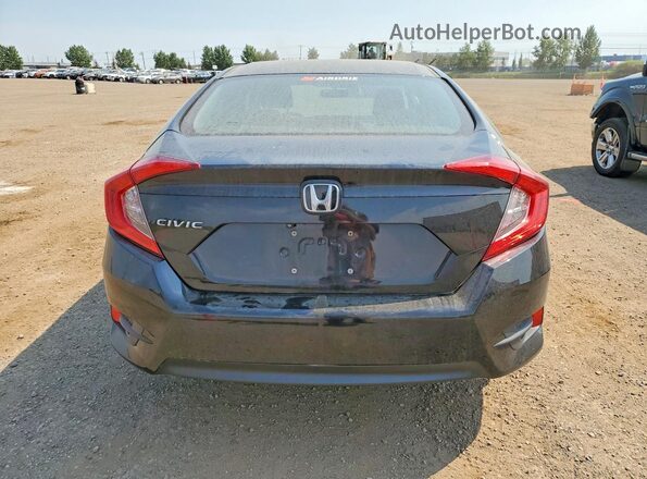 2HGFC2F88HH006647 2017 HONDA CIVIC Black Vista trasera