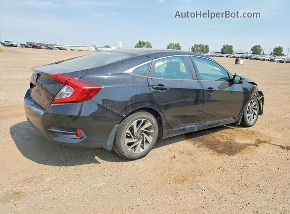 2HGFC2F88HH006647 2017 HONDA CIVIC Black Trasero derecho