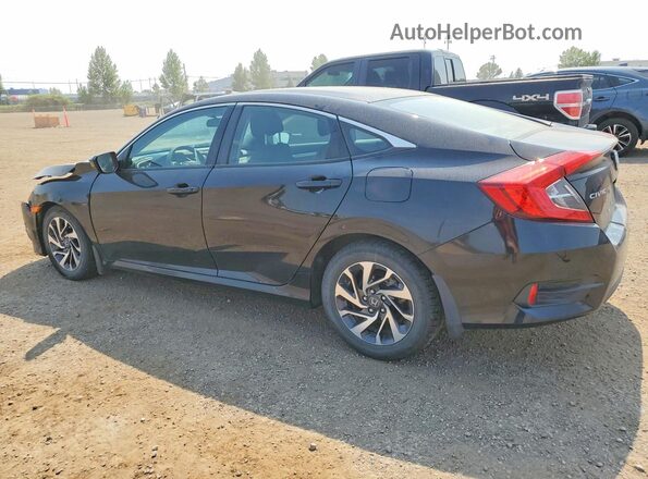 2HGFC2F88HH006647 2017 HONDA CIVIC Black Trasero izquierdo