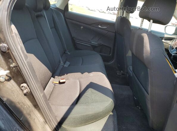 2HGFC2F88HH006647 2017 HONDA CIVIC Black Vista de los asientos traseros
