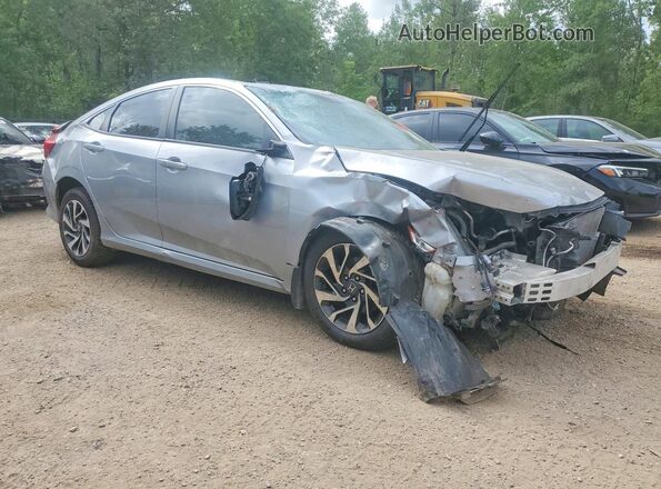 2HGFC2F88HH021665 2017 HONDA CIVIC Silver Передня права чверть