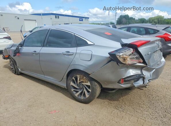2HGFC2F88HH021665 2017 HONDA CIVIC Silver Задня ліва чверть