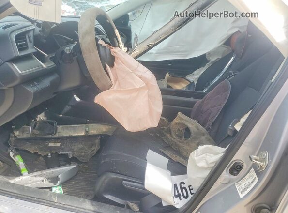 2HGFC2F88HH021665 2017 HONDA CIVIC Silver Вид салону спереду