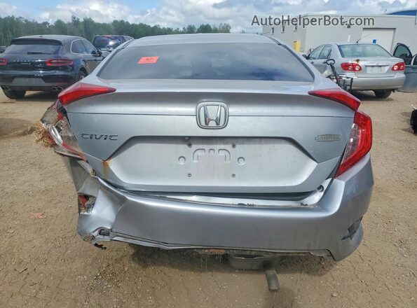 2HGFC2F88HH021665 2017 HONDA CIVIC Silver Вид ззаду