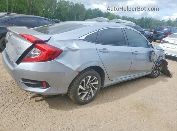 2HGFC2F88HH021665 2017 HONDA CIVIC Silver Задня права чверть