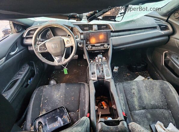 2HGFC2F88KH502832 2019 HONDA CIVIC Gray Вид панелі приладів