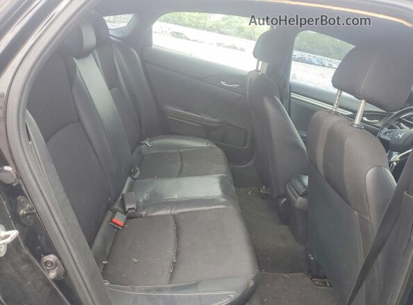 2HGFC2F88KH589681 2019 HONDA CIVIC Черный Вид задних сидений