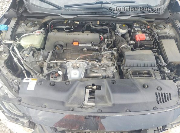 2HGFC2F88KH589681 2019 HONDA CIVIC Черный Вид задней части салона