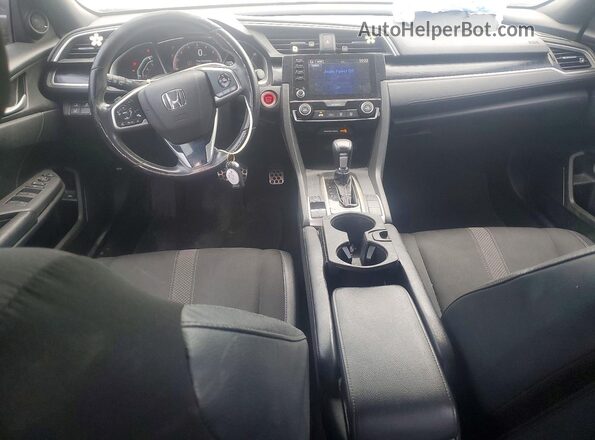2HGFC2F88KH589681 2019 HONDA CIVIC Черный Вид панели приборов
