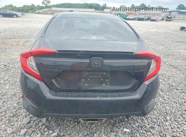 2HGFC2F88KH589681 2019 HONDA CIVIC Черный Вид сзади