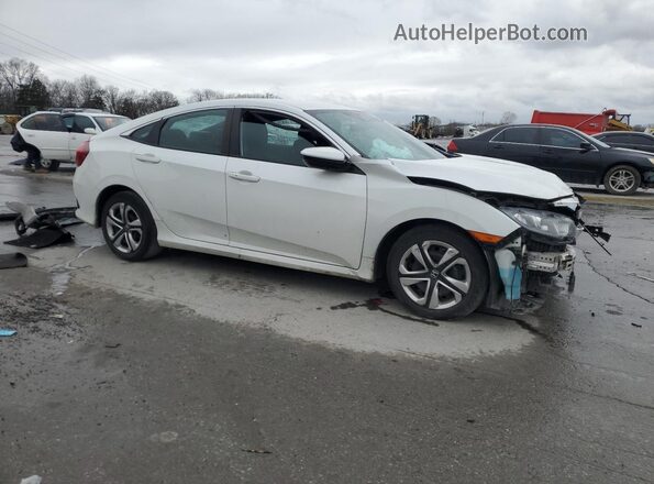 2HGFC2F88KH592449 2019 HONDA CIVIC White წინა მარჯვენა