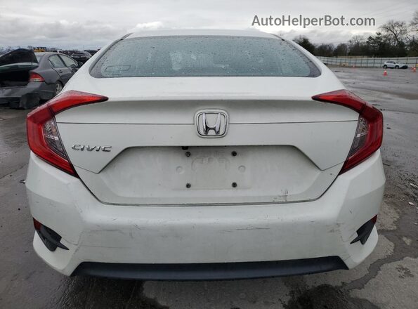 2HGFC2F88KH592449 2019 HONDA CIVIC White უკანა ხედი
