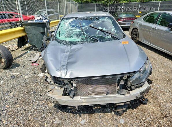 2HGFC2F88LH501195 2020 HONDA CIVIC Silver Widok z przodu