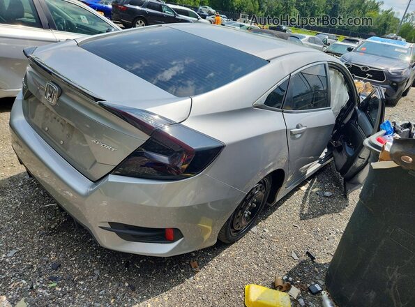 2HGFC2F88LH501195 2020 HONDA CIVIC Silver Tył prawy