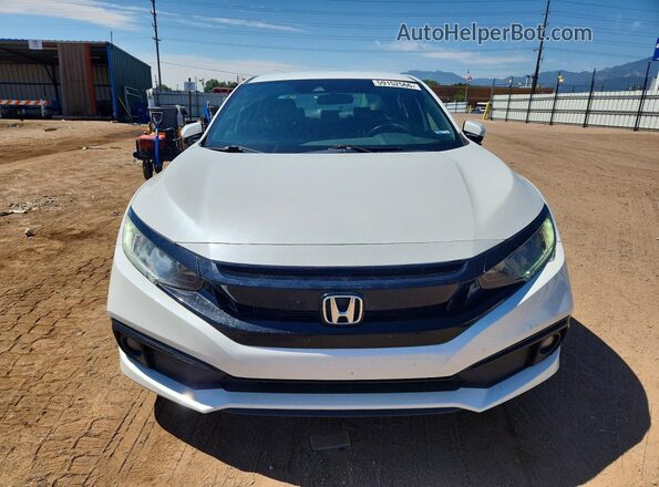 2HGFC2F88LH520667 2020 HONDA CIVIC White Widok z przodu