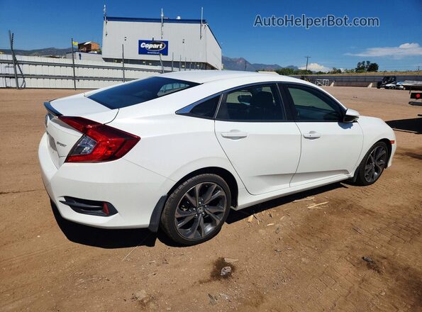 2HGFC2F88LH520667 2020 HONDA CIVIC White Tył prawy