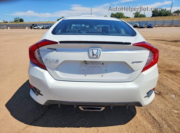 2HGFC2F88LH520667 2020 HONDA CIVIC White Widok z tyłu
