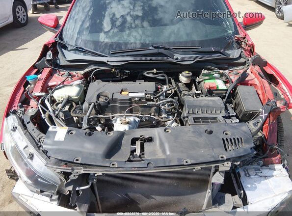 2HGFC2F88LH522385 2020 HONDA CIVIC Red უკანა ხედი