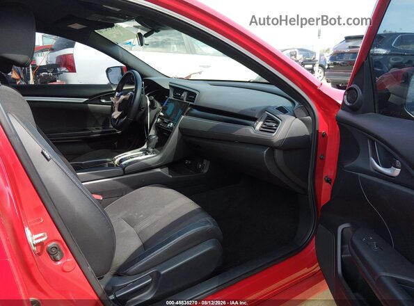 2HGFC2F88LH522385 2020 HONDA CIVIC Red წინა სალონის ხედი