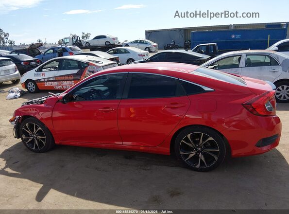 2HGFC2F88LH522385 2020 HONDA CIVIC Red 